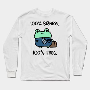 Bizness Frog Long Sleeve T-Shirt